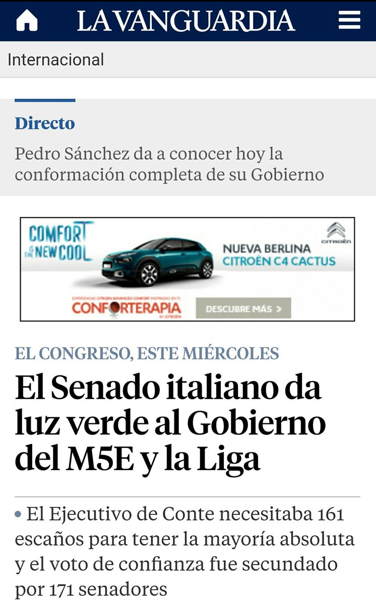 gabylopez83's tweet photo. ULTIMA HORA | El nuevo Gobierno Italiano abolirá los sueldos vitalicios.

Haz RT para que tomen nota nuestros políticos.

@PSOE 
@PPopular 
@ahorapodemos 
@CiudadanosCs https://t.co/WgwhlBADnl