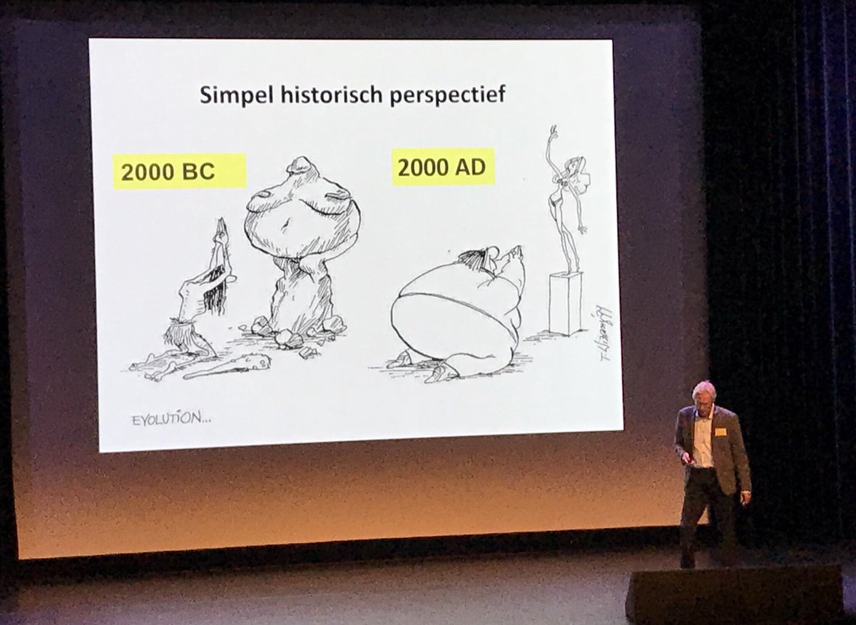Sympopna's tweet photo. Historisch perspectief eetstoornissen? Prof. dr. Hans Wijbrand Hoek over epidemiologie van eetstoornissen #shes https://t.co/uvJZFj0lTG