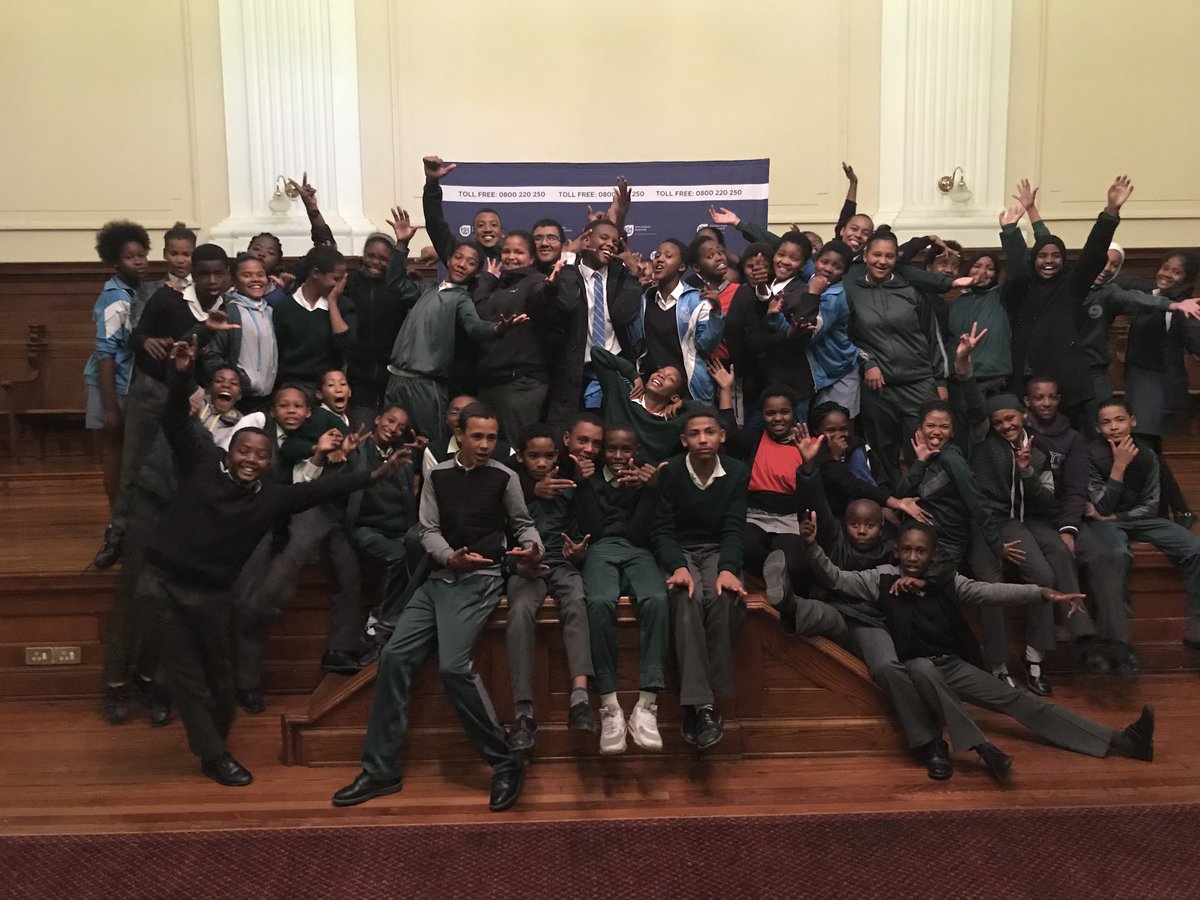AlbertFritz_'s tweet photo. The Western Cape Department of Social Development (DSD) ended Child Protection Week by hosting Grade 7 learners for a Child Resilience Focus Group. Despite the dangers they face on a daily basis, these young people remain in fine spirit.
#CHILDPROTECTIONWEEK2018 https://t.co/iV1Swu3laC