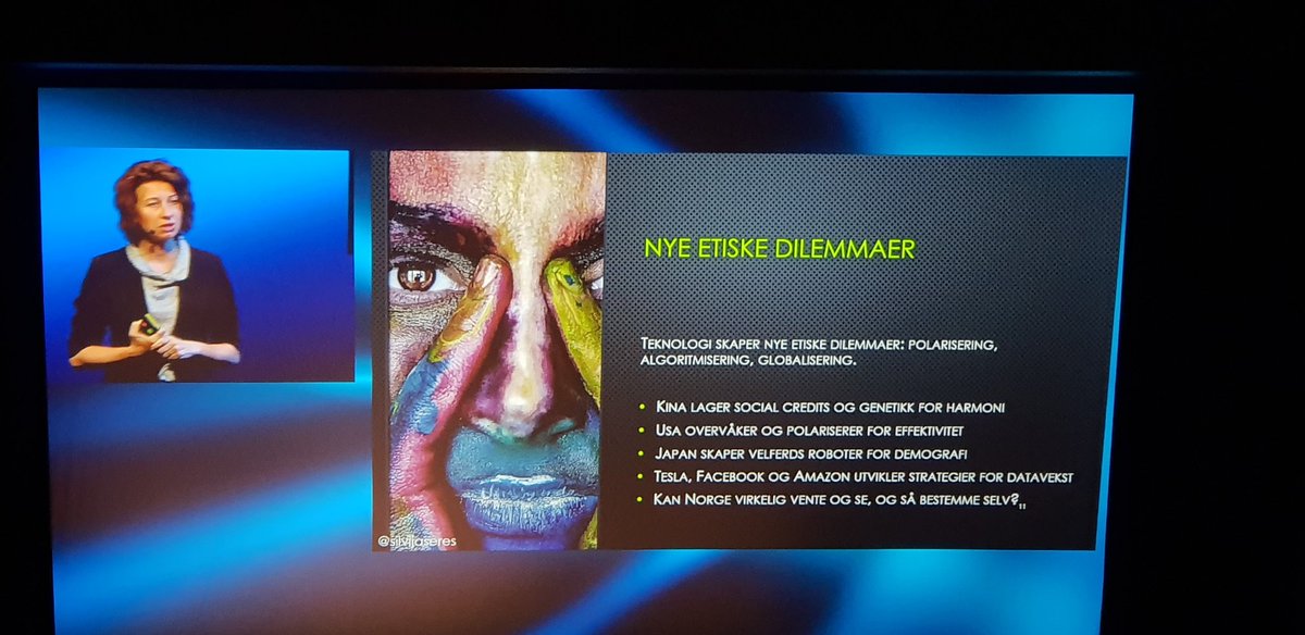 Teknologi er nøytral, men bruken gjenspeiler verdiene våre.
                           - Silvi Jaseres (DIFI)
#digitaliseringskonferansen