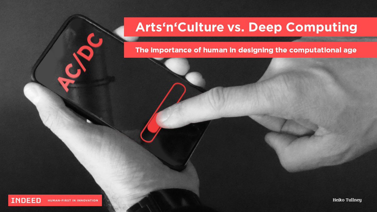 INDEEDinnovates's tweet image. AC/DC: #Arts&apos;n&apos;#Culture vs. #DeepComputing. Die Bedeutung des Menschen im digitalen Zeitalter. #humanfirstininnovation #indeedmeets 20/06/18, Münster @Institut_GUD fh-muenster.de/gud/acdc.php