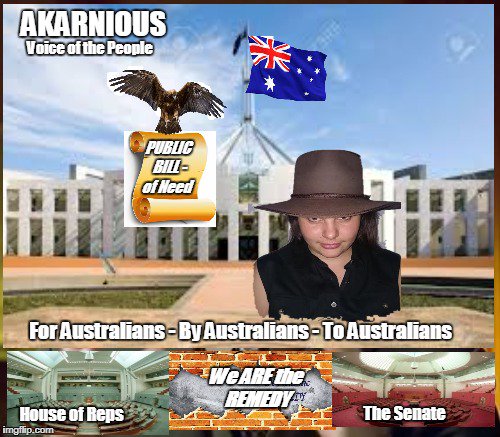 Akarnious's tweet image. #BILLS
Section 51 provides for Government to makes Laws for the "Peace, Order &amp;amp; good Governance of the Commonwealth"
This has been #abused by both Politicians &amp;amp; Governments of both persuasions over recent times = This NEEDS #RECTIFYING = #NOW 
#WhatSayYou ??