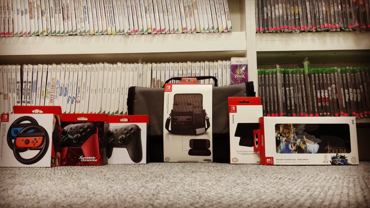 PwnedGamesZA's tweet photo. Looking for Nintendo Switch accessories? #PwnedGames #nintendo #nintendoswitch #switch #accessories #hori #xenobladechronicles2 #limitededition #procontroller #playstand #messengerbag #legendofzelda #carryingcase #games #gaming #gameshop #capetown #southafrica #cbd https://t.co/yp6fi3937d