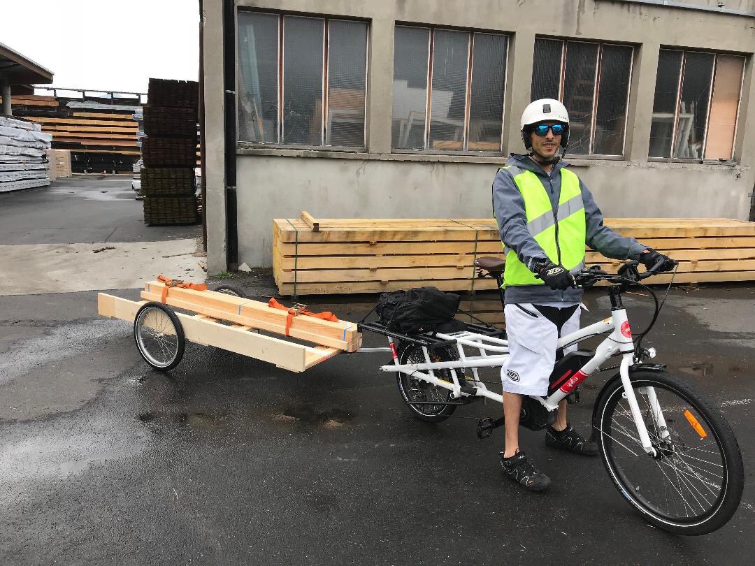 Benjamin Butler, menuisier en vélo cargo Yuba - Yuba Cargo Bikes