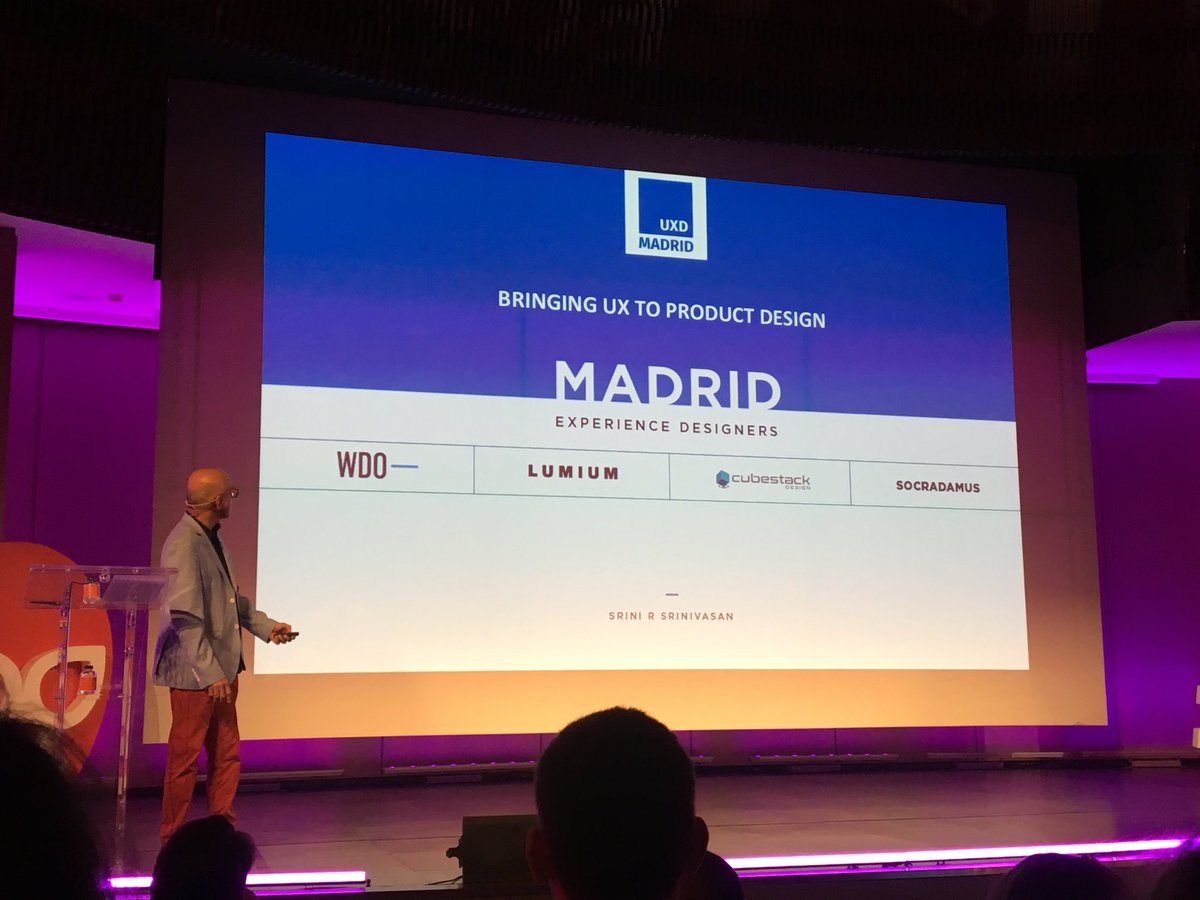 CarlosGx_Design's tweet photo. Bringing UX into Product Design #EXF2018 https://t.co/DG0tLlzyQX