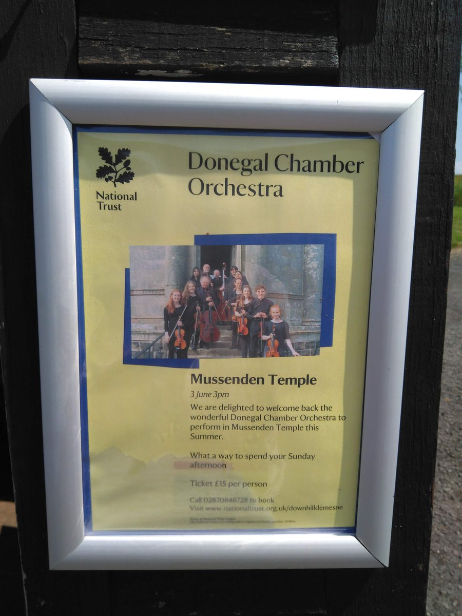 #DonegalChamberOrchestra played #MussendenTemple on Sunday. Another highlight of the concert season! @DMEPmusic @donegalETB @donegalcouncil #ClassicalMusic #StringOrchestra #Donegal