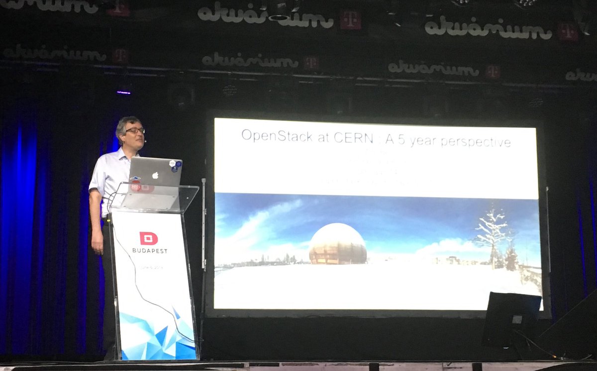 IldikoVancsa's tweet image. @noggin143 is next on stage to talk about CERN's last 5 years with @OpenStack 😎 So exciting!! 😊 @OpenStackCEEDay