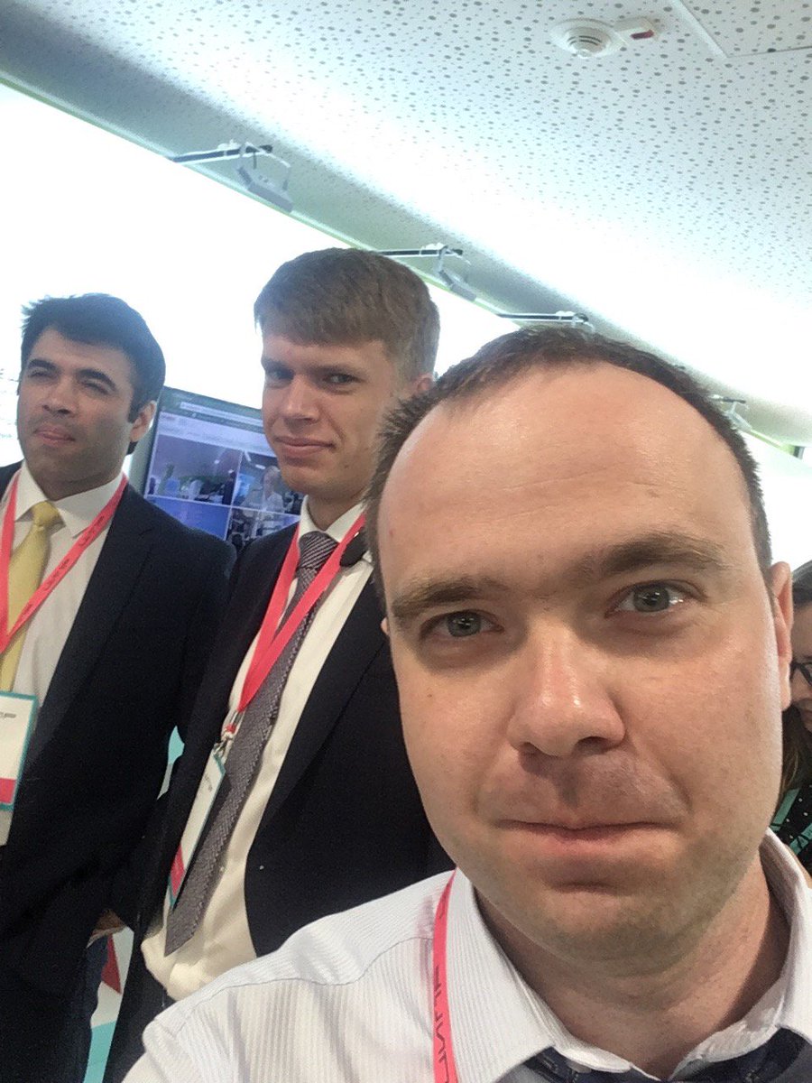 AlexeyMoiseyev's tweet photo. #CloverTeam at @ciprconf, predictive maintenance solution’s vendor, which really works https://t.co/r7UfOltHp0