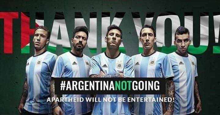 La selección de fútbol de Argentina ha renunciado a jugar el partido amistoso contra Israel para no blanquear los crímenes del Gobierno genocida de Israel. Todo mi reconocimiento. Muchas gracias por este noble gesto por la paz.