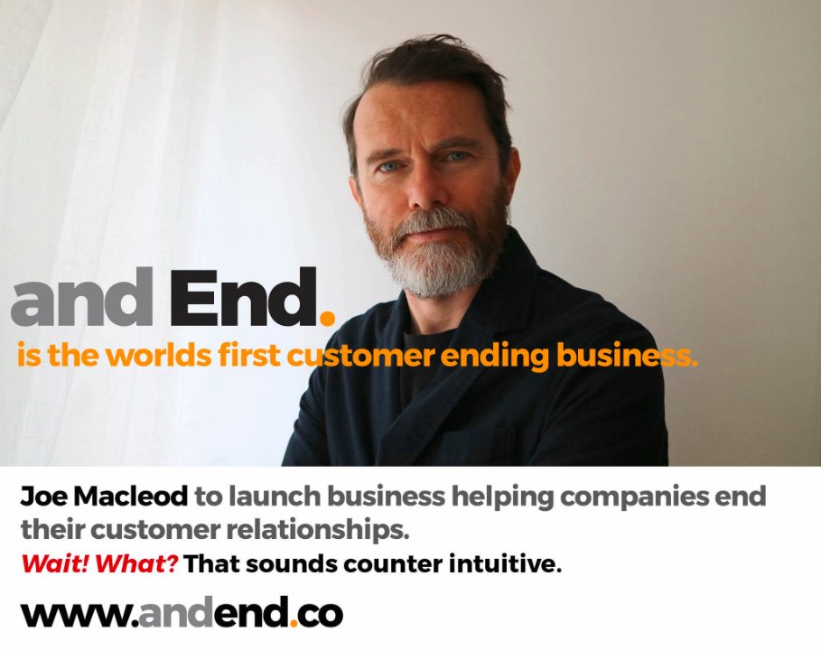Canvas (@canvasconf) on Twitter photo #canvasconf speaker <a href="/mrmacleod/">Joe Macleod 🔚</a> has launched the world's first #customer ending #business andEnd. focusing on #designing and delivering ends to improve the #consumer #experience. Take a look 👉 buff.ly/2M2gvZF #canvasconf speaker <a href="/mrmacleod/">Joe Macleod 🔚</a> has launched the world's first #customer ending #business andEnd. focusing on #designing and delivering ends to improve the #consumer #experience. Take a look 👉 buff.ly/2M2gvZF