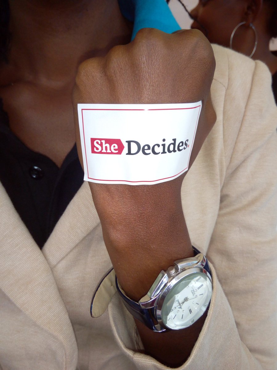 👏👏👏 @uyahf1 on a successful launch of #SheDecidesUganda. Stat that 1 in 4 girls aged 15-19 is a mother or pregnant with her first child attests to the need for the campaign. Time is right to speak up, #SilenceIsDeadly. We pledge our support to the cause. #EndTeenagePregnancies