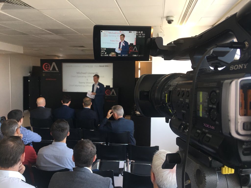 Barford_Prods's tweet photo. #2018ECSummit Filming at the eCommerce Accelerator Summit at Altitude, Southbank. Full house for this exciting event! https://t.co/oAg2oyDbvq