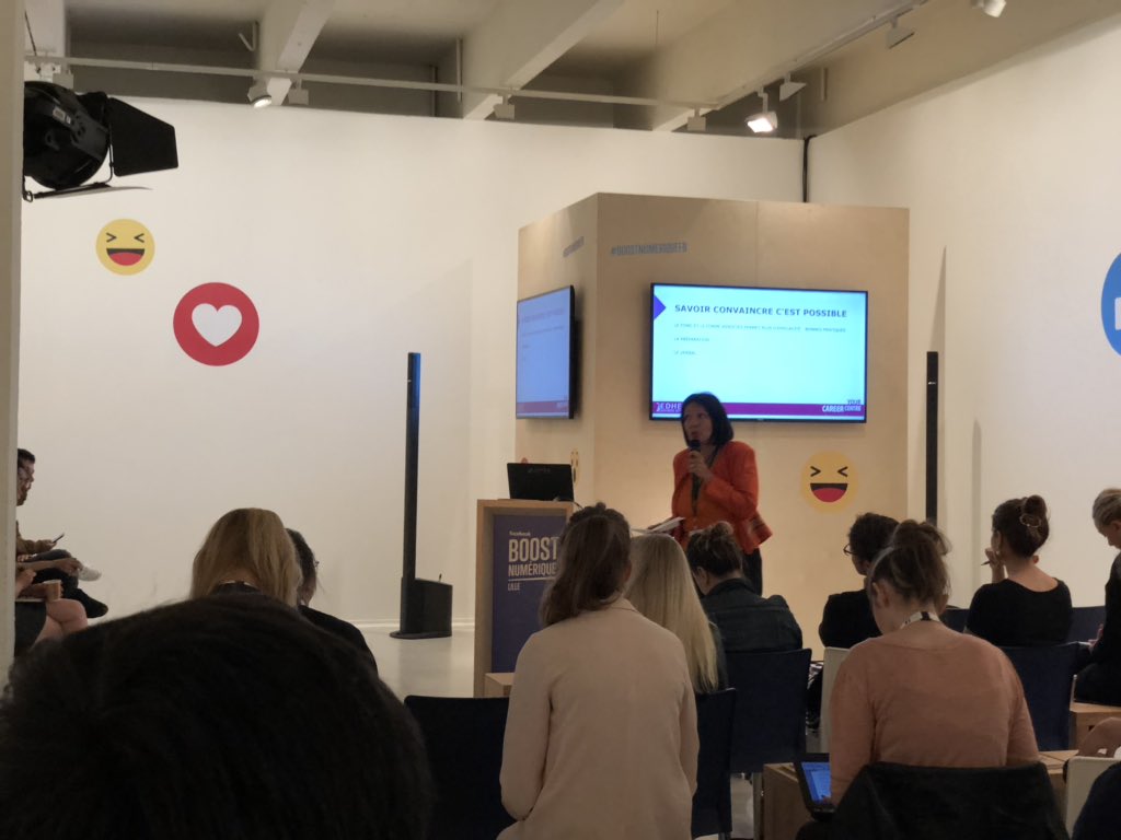 Ateliers « savoir convaincre c’est possible » et « la place de l’humain dans le digital » organisés par l’ <a href="/EDHEC_BSchool/">EDHEC_BSchool</a> #Roubaix au #BOOSTNUMERIQUEFB à #Lille #carriere #coach #coaching #emploi #HautsdeFrance 💪⚡️💼 🧔👩