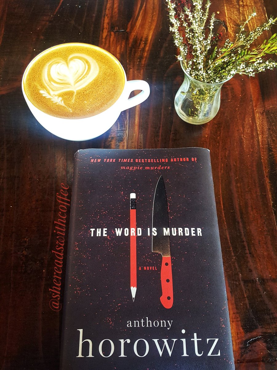 When you have to mentally prepare (with a cup of joe, of course) to read another awesome novel by @AnthonyHorowitz after finishing #magpiemurders! I'm so looking forward to this read!! 👍 #thewordismurder