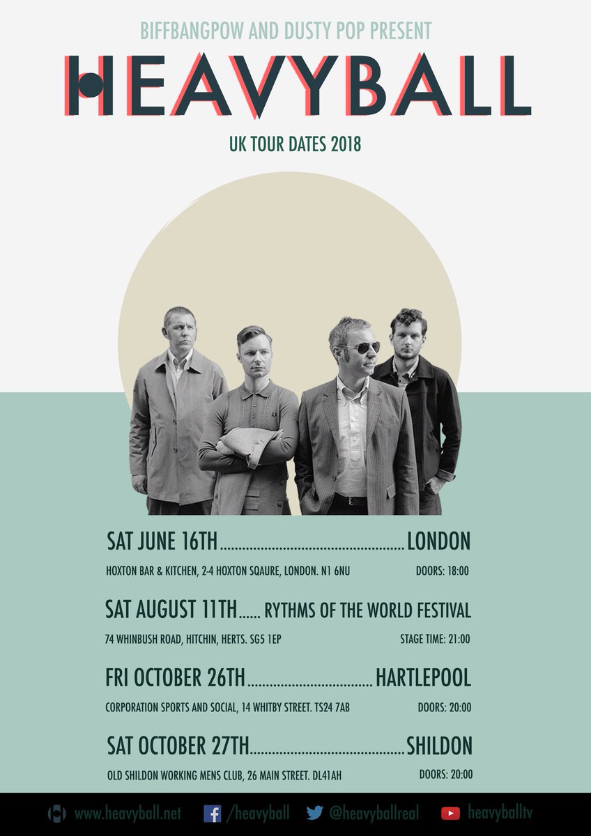MNMelodies's tweet photo. @Heavyballreal are supporting @elgoodomusic on Saturday 16th June @HoxtonSquareBar London

Tickets only available online:

https://t.co/Ienoj4zhSy

Presented by @DustyPopUK https://t.co/fnUuDUvvcQ