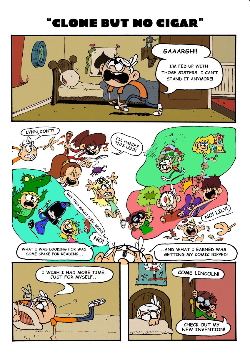 #Bambini e l'incubo dei cloni nel divertente #fumetto di YuRanf dal Giappone. Sfoglia nella galleria il nuovo "Clone But No Cigar", aggiungi i tuoi feedback e segui le sue avventure illustrate 
ctbl.es/byIvSDjk/it 
#storytelling #CreatubblesBubbles #illustrazione