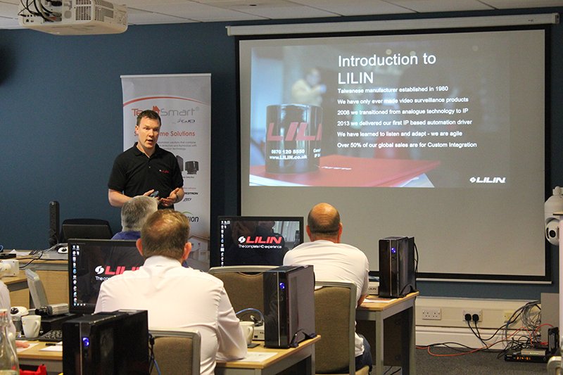 UKLILIN's tweet photo. Next stage of our #SurveillanceforCustomInstall #roadtrip18. All under way at today’s @CEDIA award winning course in #Leeds with our Product Manager Ian Leroux. #smarthome #AVtweeps #education #alwayslearning https://t.co/a2KdGX4ihD