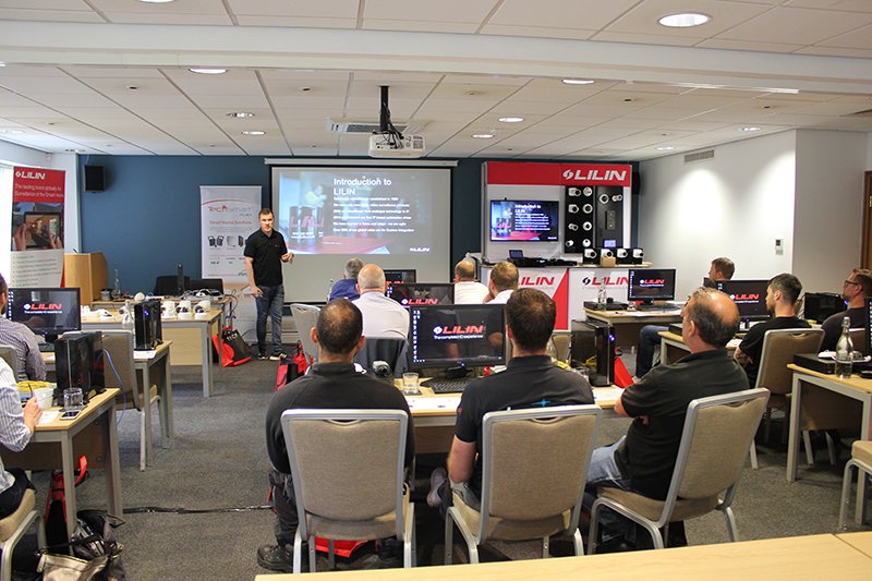 UKLILIN's tweet photo. Next stage of our #SurveillanceforCustomInstall #roadtrip18. All under way at today’s @CEDIA award winning course in #Leeds with our Product Manager Ian Leroux. #smarthome #AVtweeps #education #alwayslearning https://t.co/a2KdGX4ihD