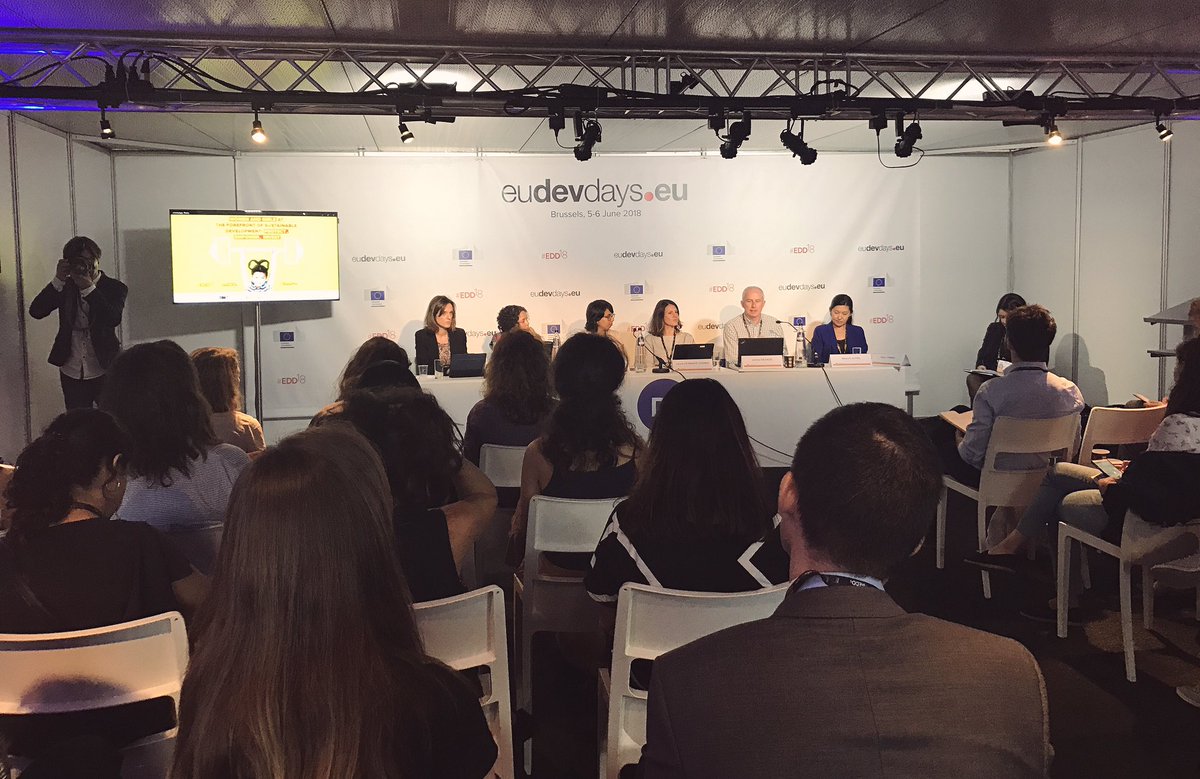 We are attending #Womenonthefrontlines with @ProtectionInt @jass4justice @UrgentAct @mamacash and @FundHumanRights #development, the closing space for civil society and #WHRDs 
#EDD18 #shEDDS #SheIsWe