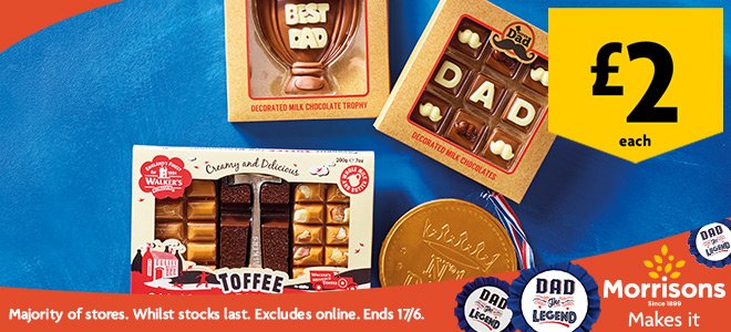 morrisons father's day gifts