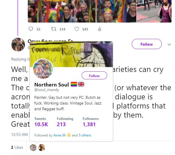 Similar to Victor, Rincefire posits that it is all feminism's fault, we created the spaces and platforms for this. Complain about violence and threats of violence against women, female sexual autonomy and some men find a way to blame feminism. The likes: gay man & dad & husband.