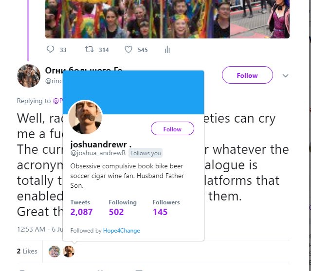 Similar to Victor, Rincefire posits that it is all feminism's fault, we created the spaces and platforms for this. Complain about violence and threats of violence against women, female sexual autonomy and some men find a way to blame feminism. The likes: gay man & dad & husband.