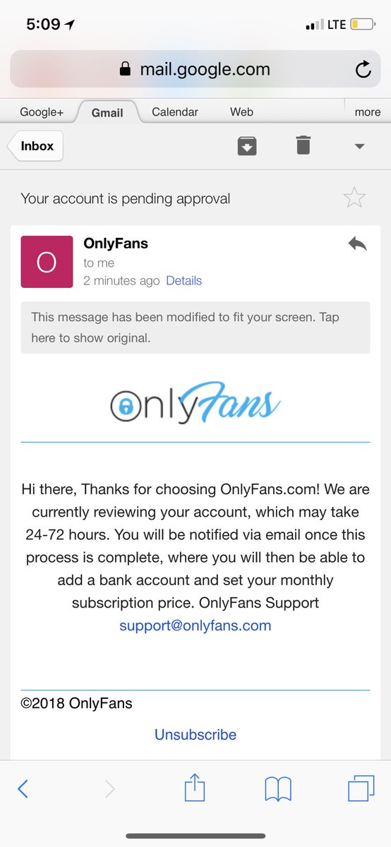 Onlyfans support email