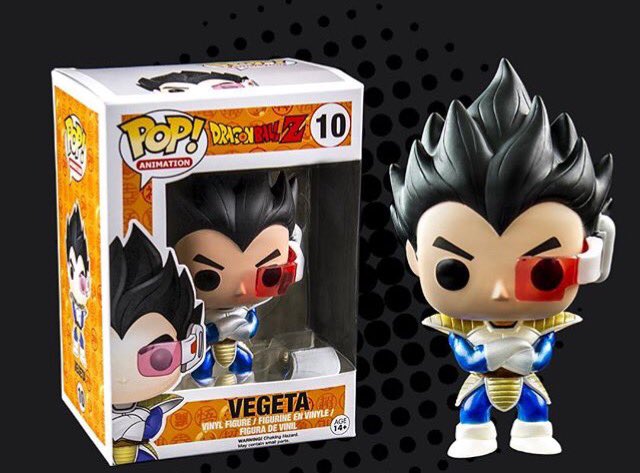 vegeta metallic funko