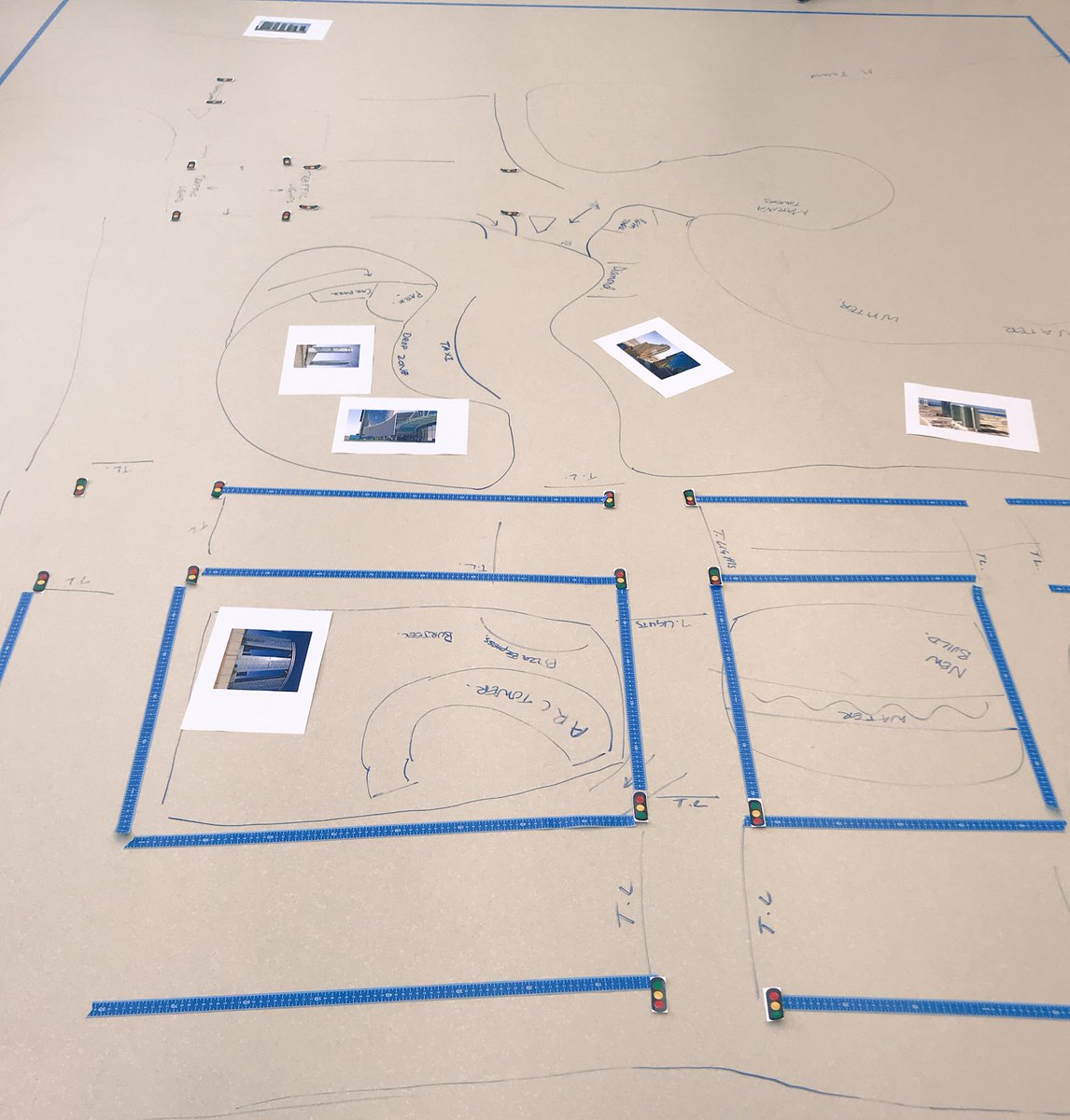 MrsWraithmell's tweet photo. Creating Reem island in your class room! Marking it all up, I can’t wait for year 3 to come in and complete their #Maps project and build #LEGO Reem Island then direct @SpheroEdu  from their home to school #EveryoneCanCode #AppleEDUChat #AppleTeacher #ApplePLS @ReptonAbuDhabi https://t.co/6czuvbQj59