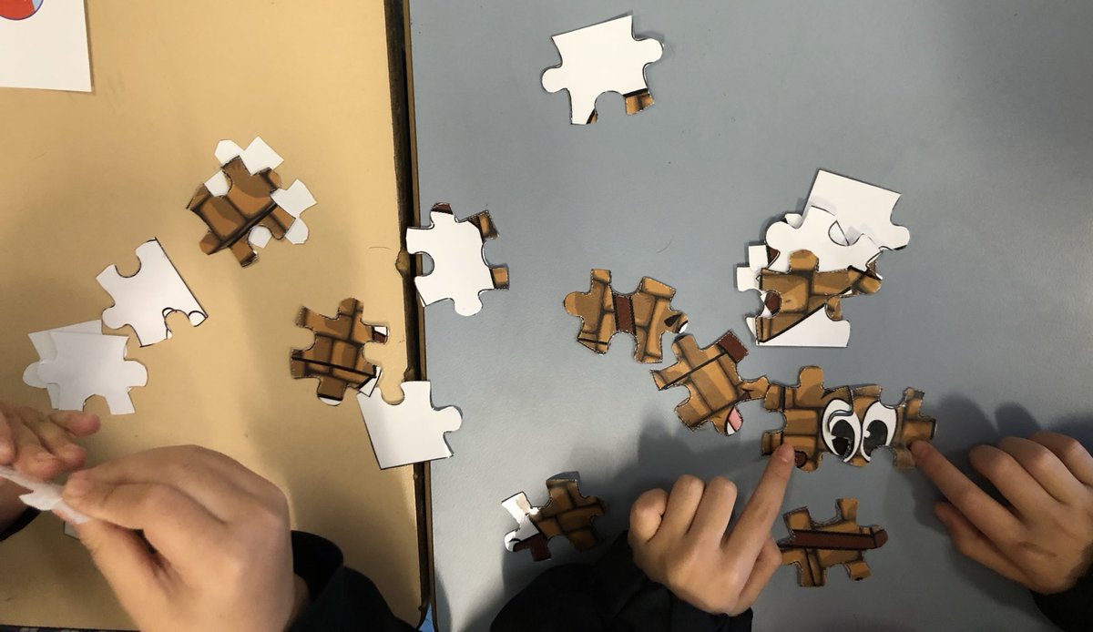 Amy_kimes's tweet photo. How awesome are these #PBL games students made to play with their buddies @CampsiePS with questions relating to the PBL expectations. Students took pride in their games and were highly engaged in the task💡 https://t.co/laNCUis94I
