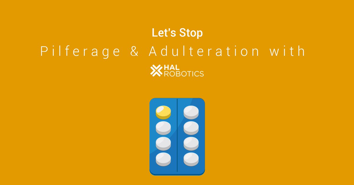HAL_Robotics's tweet photo. Adulterated medicines adversely effects the health of consumer and hampers the reputation of the brand. #RoboTemp is a possible solution to tackle #adulteration & #pilferage problem. Learn more about it here: https://t.co/uIO1x12zIs.
#ArtificialIntelligence #IoT #pharmaceutical https://t.co/cObuizXHY5