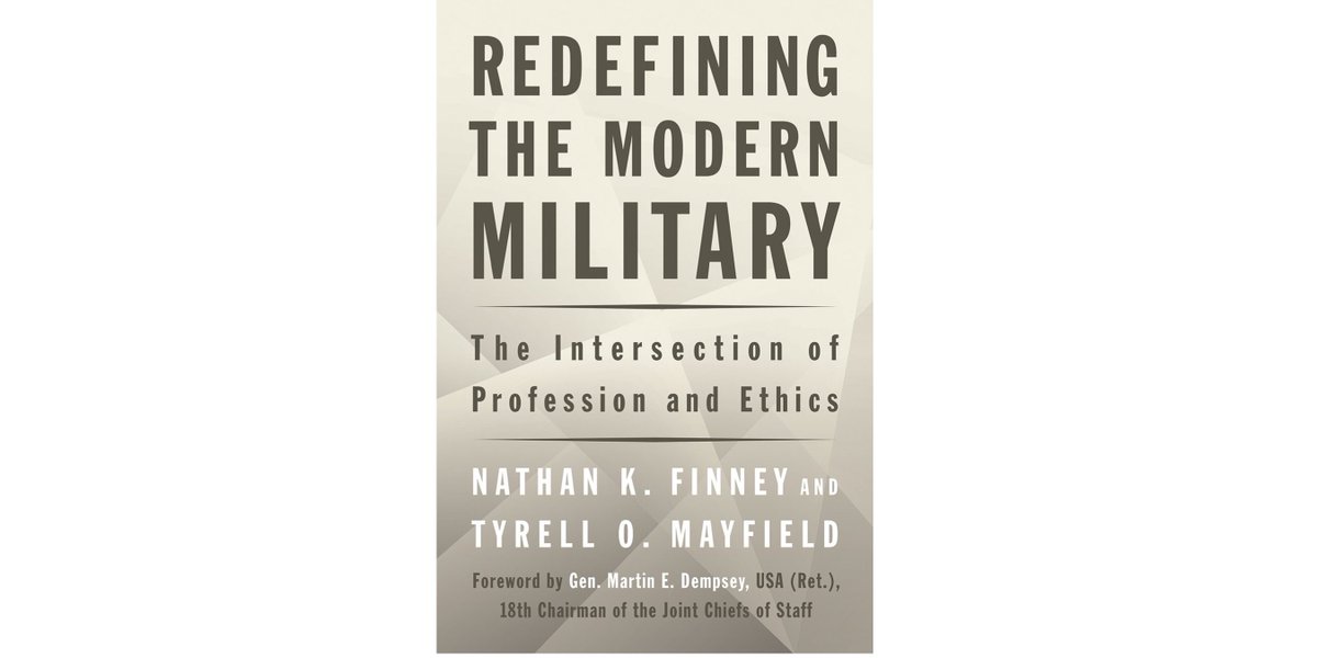 WarintheFuture's tweet image. Ethical use of force is at the heart of our profession of arms. Congratulations to @NKFinney and @TyrellMayfield on their new book examinin this topic to be published soon by @USNIBooks | #MaximumLearning @MilWritersGuild