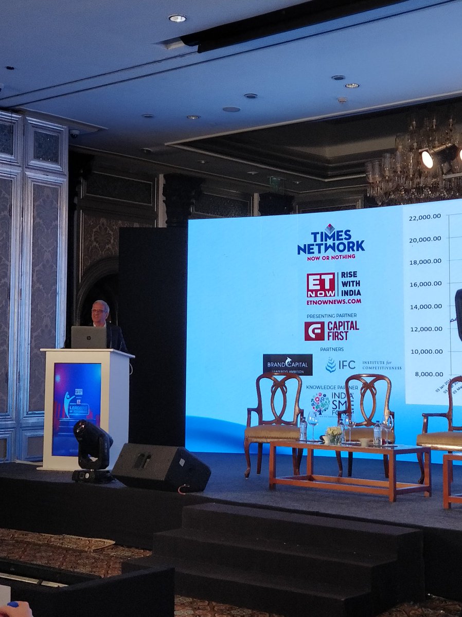 #GaneshKN, @IIM Indore professor gives a #macro #perspective on #Indian #Economy #Innovation & #Prospects @ Leaders of Tomorrow Season 7 launch #MSMEs #empoweringentrepreneurs #LOT #LOTs7 @TimesInfluence @ETNOWlive
