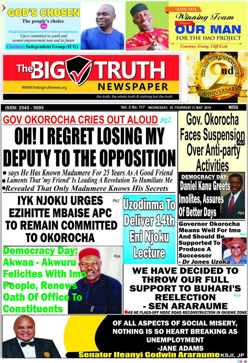 owerriinfo's tweet photo. #NewsInsideImoState #BigTruth https://t.co/ZiFGyw3bOP