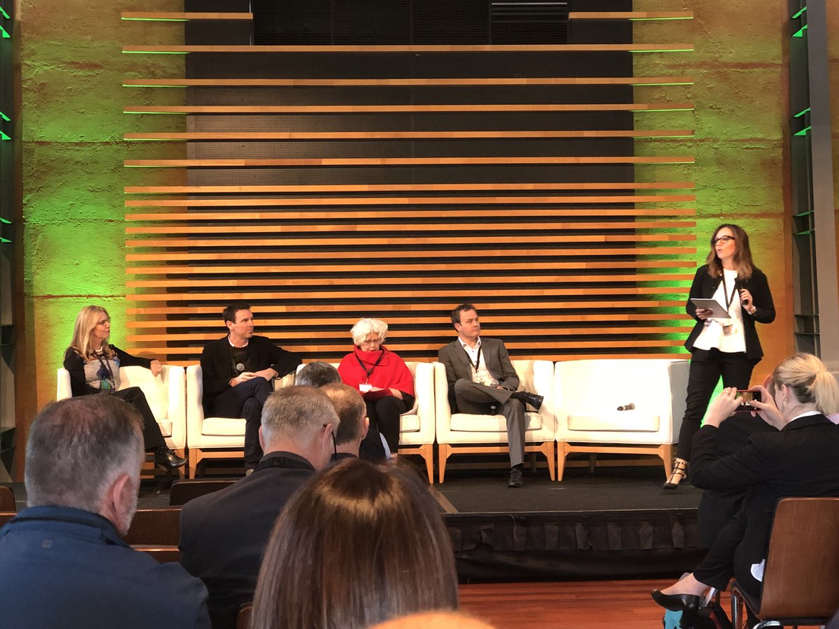 chrisfordSA's tweet photo. Great to have #SApowernetworks very own @LesleyMarchioro FGLF facilitating an excellent panel on culture change at #frontier40conf with Kerin James, Peter Barnard, Barbara-Anne Bensted and Andrew Maher. #Enerven https://t.co/usXCwDZlVY