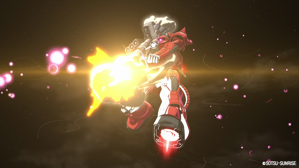 지온군 에이스 파일럿, 샤아 아즈나블의 붉은색 모빌 슈트 모습부터 지구 연방군의 신병기 ‘건담’의 비밀에 다가가는 아무로 레이의 모습까지를...