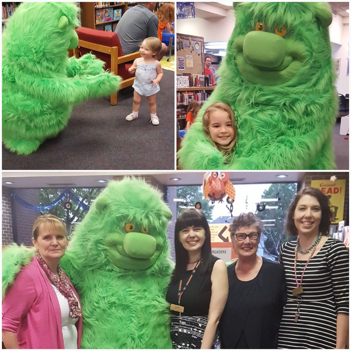 "MUZZY had a great time with the kids and librarians at the Westchester Library Ready to Rock! Summer Reading Open House!"