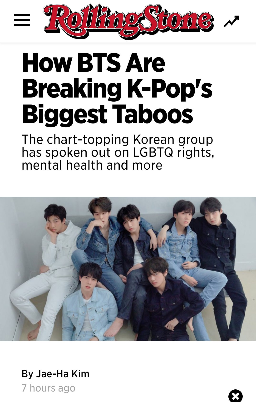 How BTS Are Breaking K-Pop's Biggest Taboos