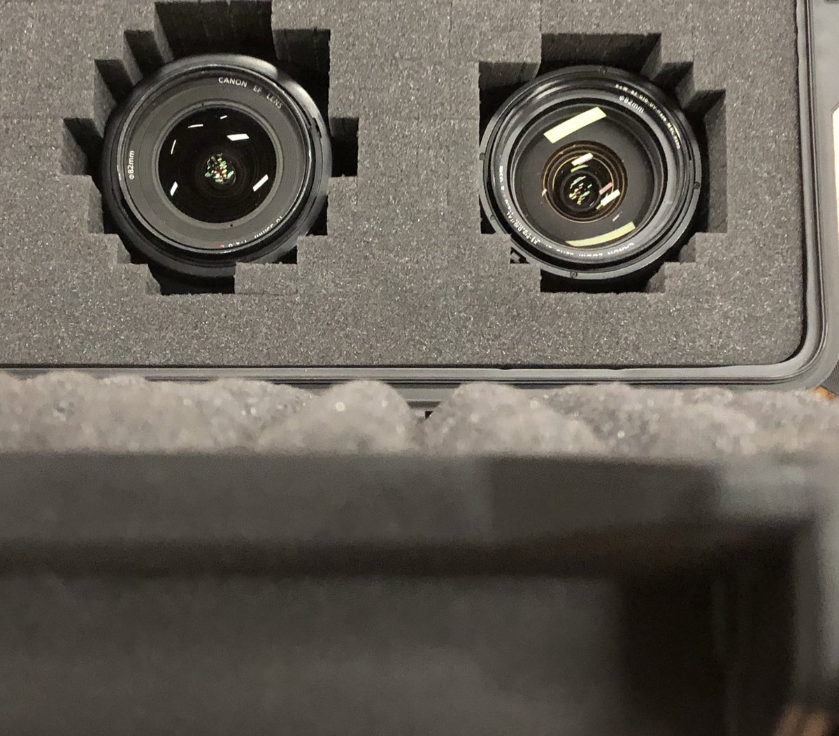 Our photography equipment looks happy in here 👀 😀