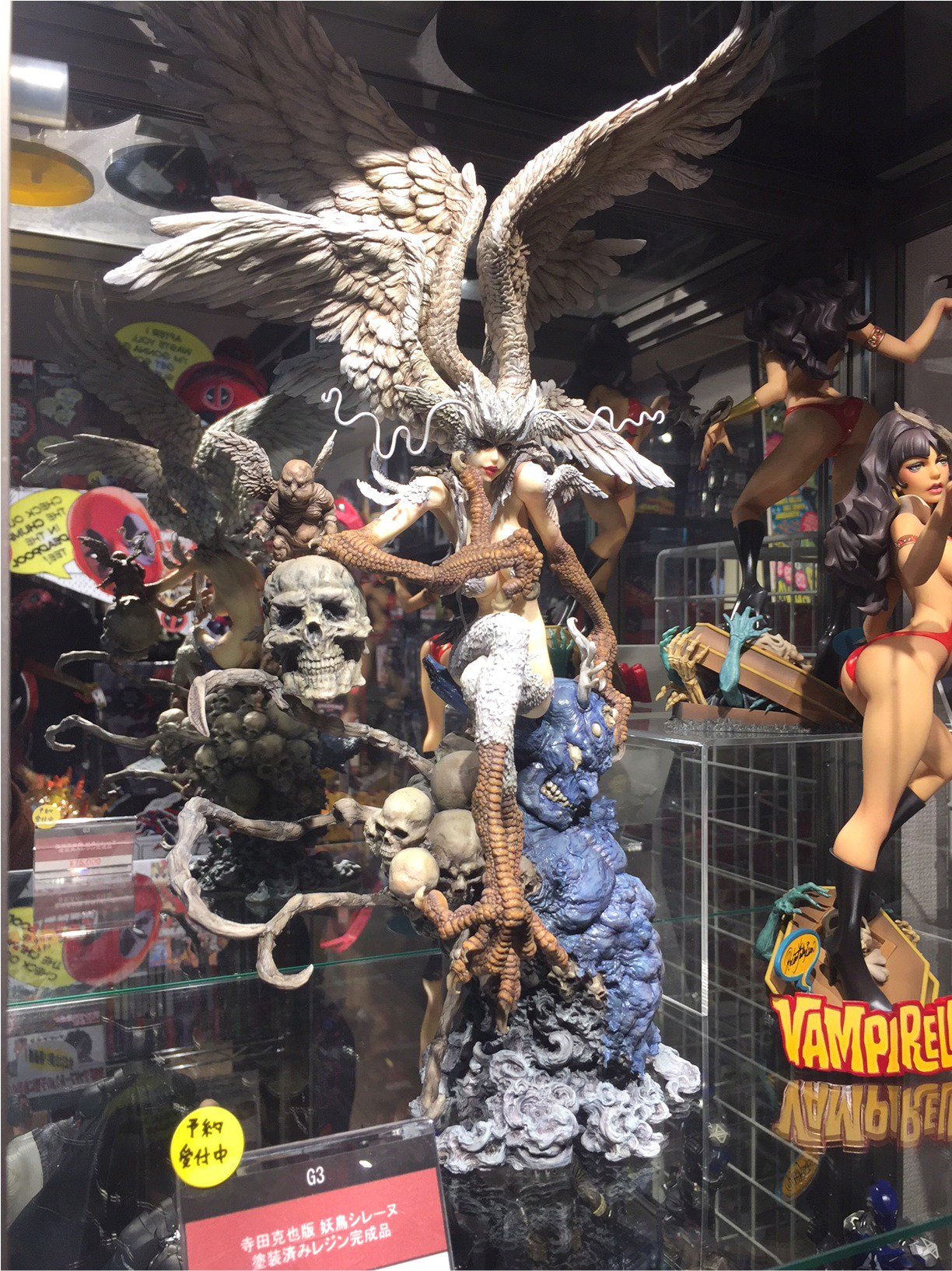 寺田克也版 妖鳥シレーヌ 塗装済みレジン完成品 / デビルマン