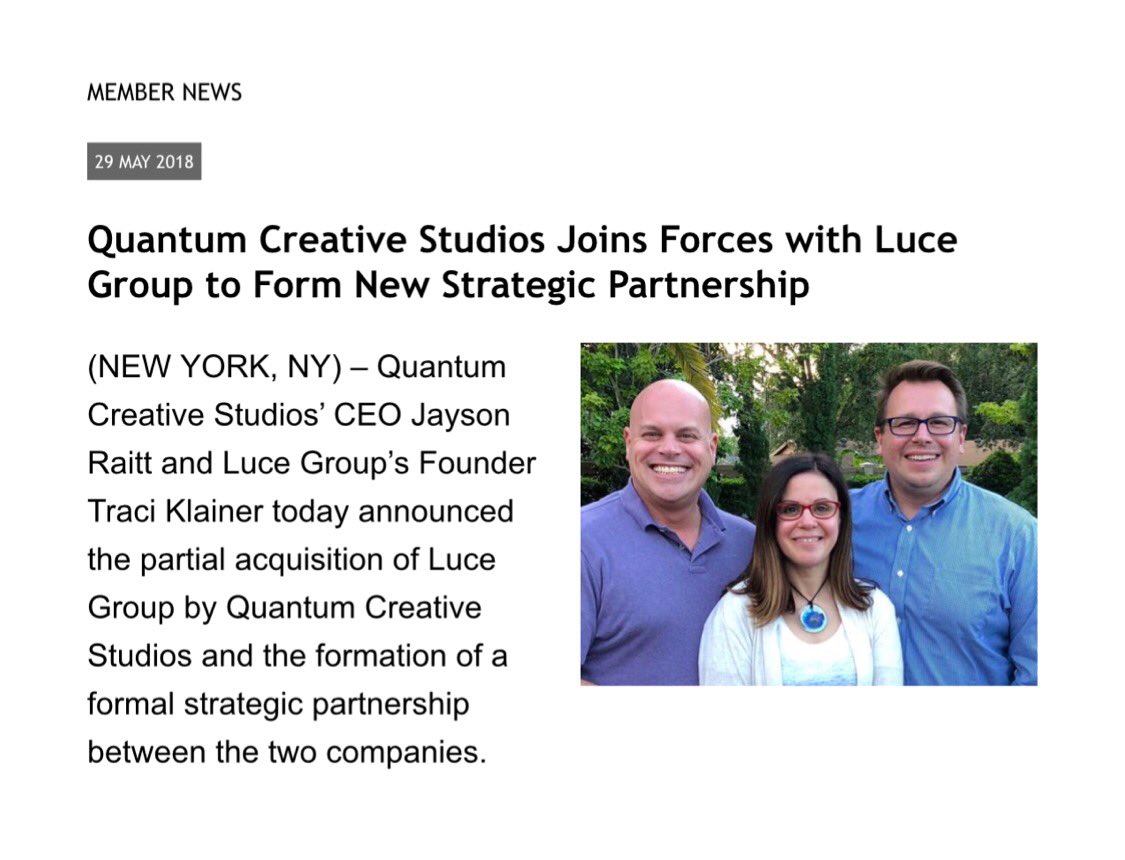 QuantumCreates's tweet photo. We are thrilled to announce a creative design partnership with #lucegroup! 🤝 
Click the link to learn more 🧠

https://t.co/aiDPamVY4R

#quantumcreates
#luce #tea #staytuned https://t.co/iv9EFuUN2R