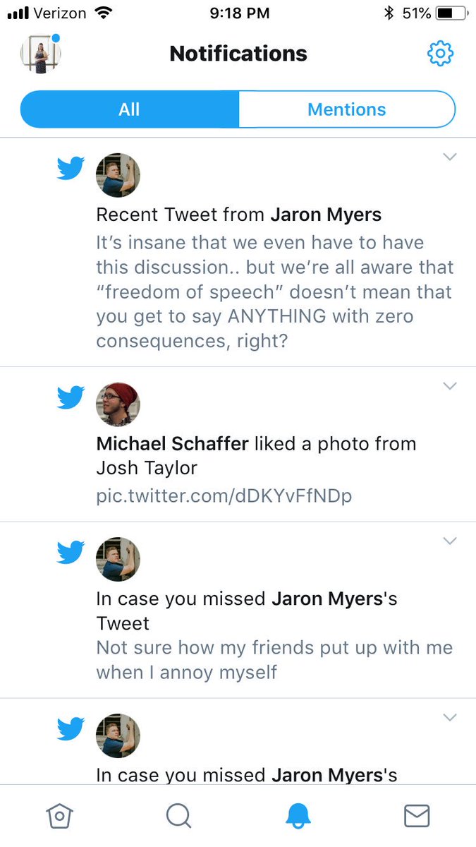 StullerDM's tweet image. Apparently twitter only thinks I actually care about two people’s posts when I’m not on for a while... But if you aren’t following these two yet, you should probably get on that... they post some cool stuff according to my twitter notifications. 😝 @jaronmyers @mchaelschaffer