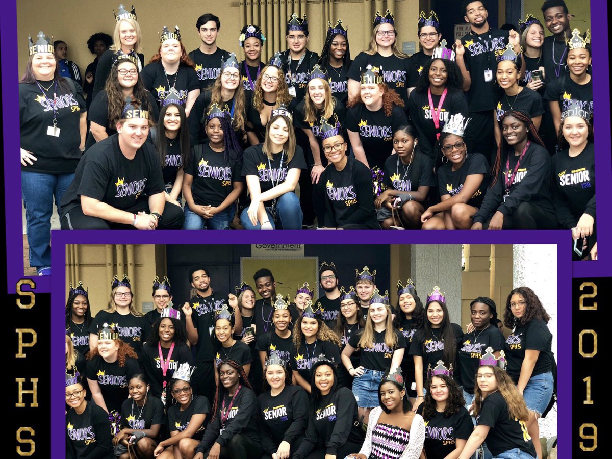 sphs_class_2019's tweet photo. Step up day was a HUGE success... looking forward to next year with LOTS of spirit! PLEASE share your photos!#paladinpride #SPHSstepupday https://t.co/KWbx8xuf7G