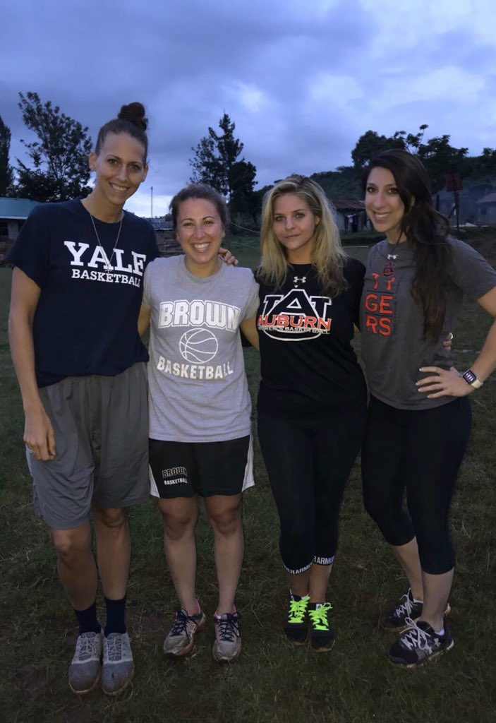 HoopCoachGarcia's tweet photo. Two years ago, @YaleCoachD &amp; I sat in a gym talking about taking college b-ball players overseas to share Jesus and impact the world! Last week, our dream manifested as our @playboldorg board took our first group to Kenya! These AMAZING young women have incredible servant hearts! https://t.co/L2uePD3U8v