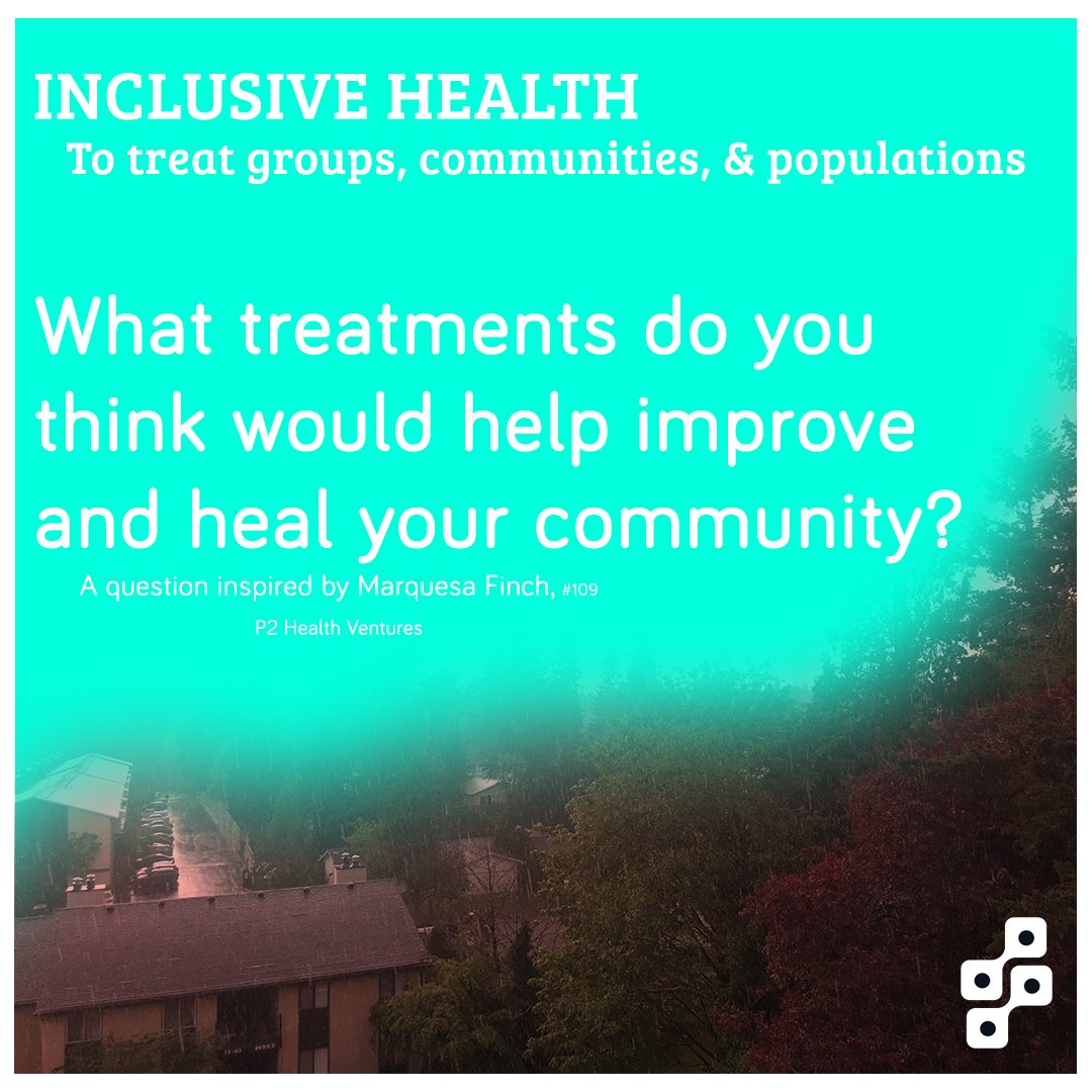 simulationshow's tweet photo. A question inspired by the work being done @P2Health

What treatments/programs/services would better help your community improve overall conditions and heal any damage that's been done?

Let us know! 

#community #HealthyNation #treatment #EverydayRacism #PopulationHealth #talk https://t.co/o4o3cBLqV5