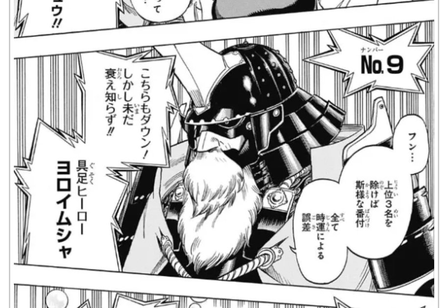 ヒロアカのヒーローランキング プロヒーローの順位ナンバー1は誰なのか