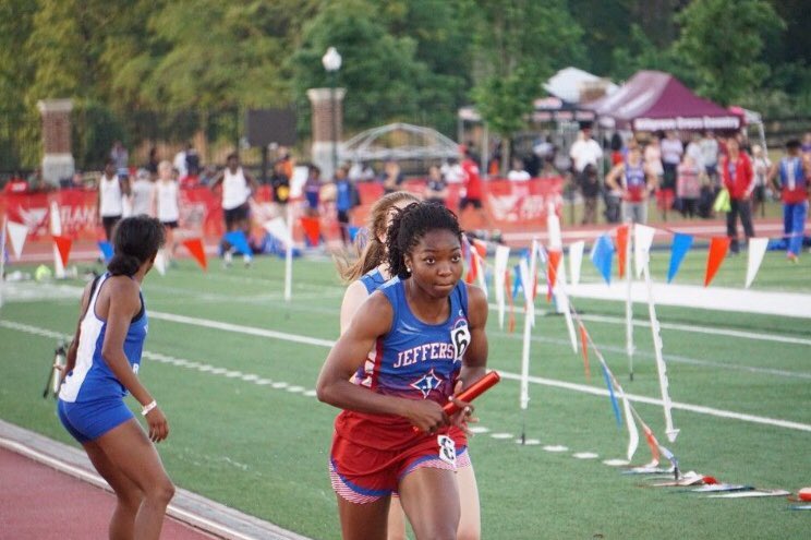 JeffersonXCTF's tweet photo. Akera Benton, who is ranked 26th in the nation in the triple jump, is headed to Middle Tennessee State University! That is now 5 of our track athletes moving on to the next level! Congrats Akera!! https://t.co/uI7iHlP7Mg