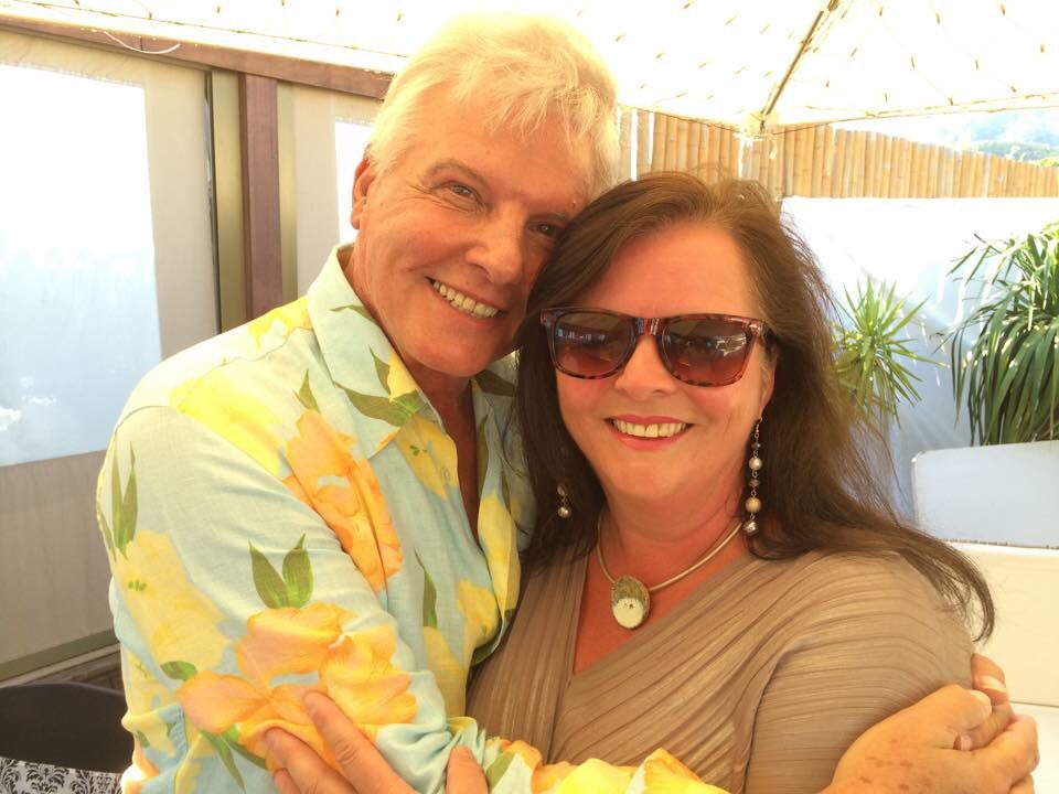 AndrewHazard's tweet photo. My darling wife with Jess Conrad who was celebrating his wedding anniversary @Jessconradcom @moodbeachclub #majorcawedding #majorcaphotographer https://t.co/MskWFwEEWo