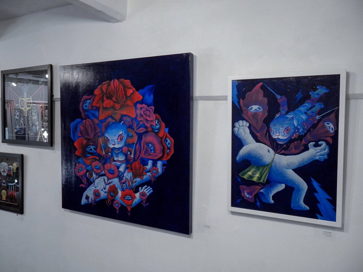 ratkidscru_offi's tweet photo. @GuruGaleria @HellionGallery
#BeautifulMonsters #Exhibition #Collective #GurúMx #HellionGallery #Yoshi47 #CDMX #MEXICOCITY #SHOOTING #RKC https://t.co/87bCvr3tIw https://t.co/PyxIvRTA5P