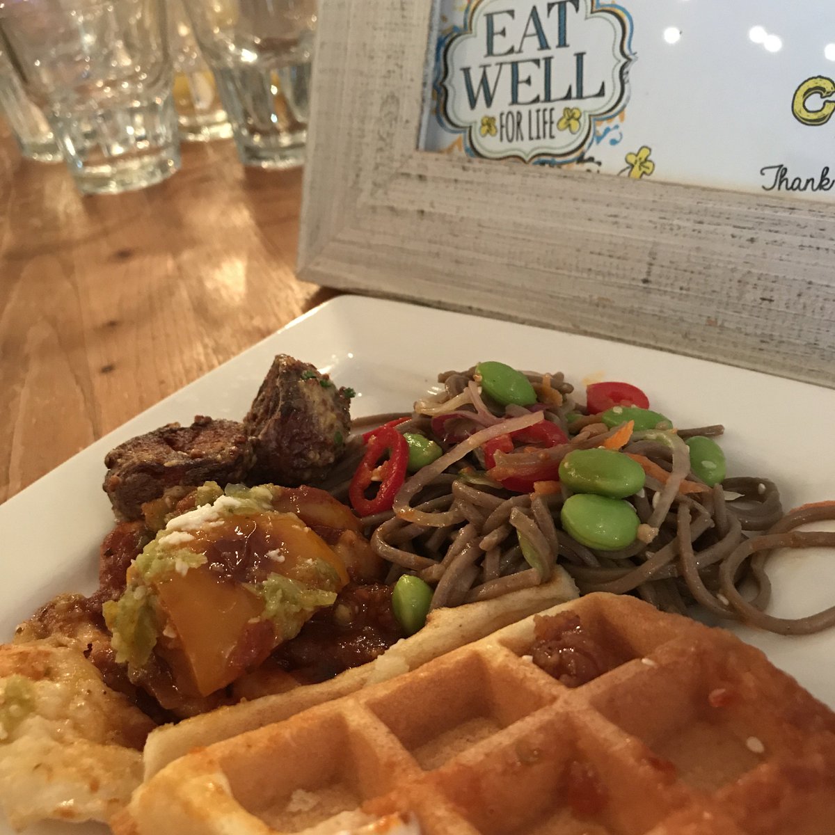SweetLifeStyle_'s tweet photo. Sharing some photos from the fun and delicious night with @CanolaEatWell , learning about canola oil, meeting other bloggers, and enjoying some fabulous brunch dishes for dinner, by Chef Matt Basile @fidelgastros at #barlisamarie hosted by @How_To_Eat #canolaconnect https://t.co/nct6mO6EiG